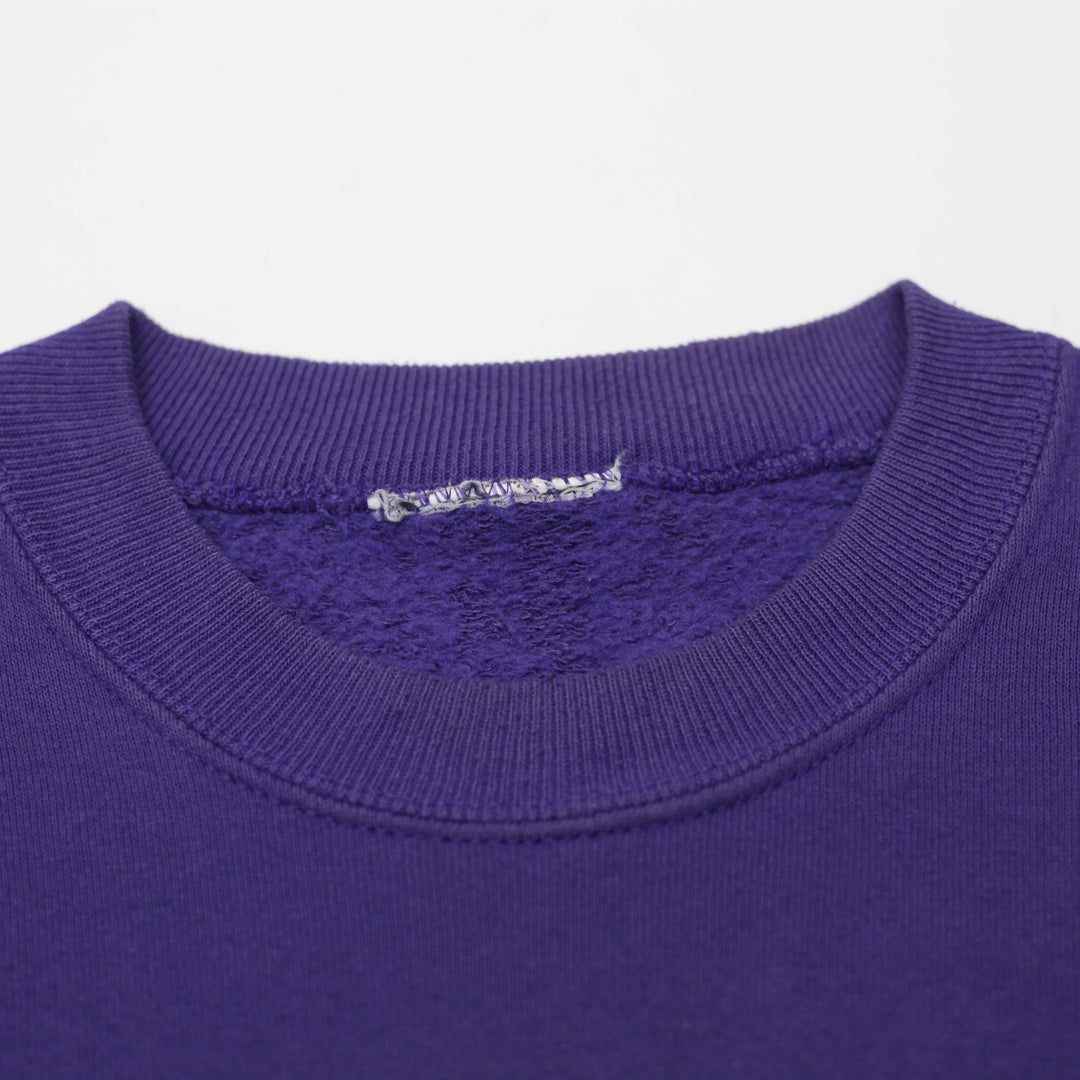 Vintage 90s Nutmeg Mills Northwestern Rose Bowl Sweatshirt Purple Crewneck