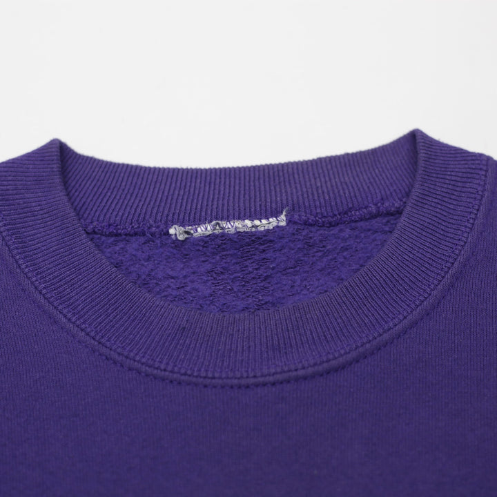 Vintage 90s Nutmeg Mills Northwestern Rose Bowl Sweatshirt Purple Crewneck