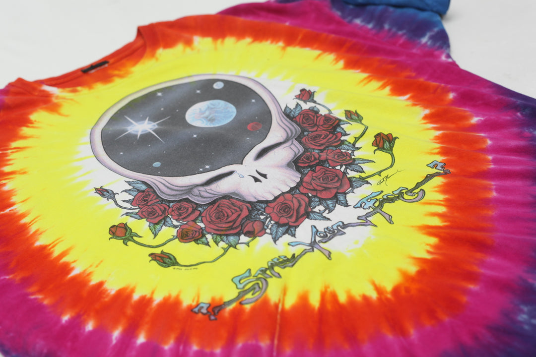 1992 Vintage Grateful Dead Space Your Face Tie Dye T-Shirt