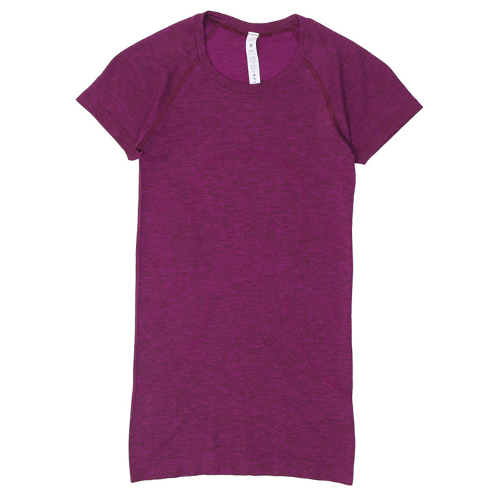 Ladies Lululemon Stretch Crewneck Sports T-Shirt