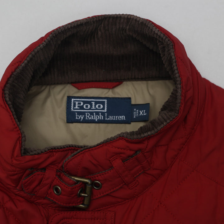Vintage Polo Ralph Lauren Full Zip Button Down Quilted Vest Size XL - Fashion Rerun Vintage Migration_Jacket