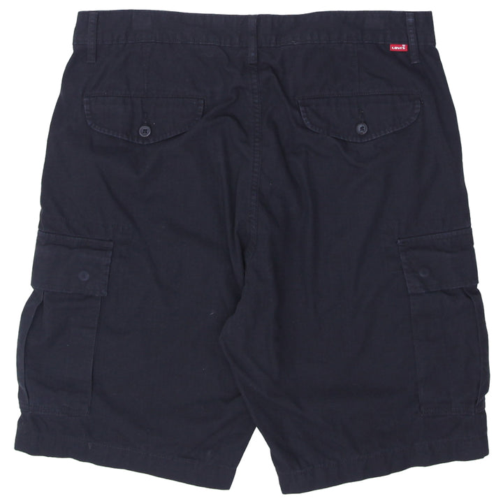 Mens Levi Strauss Ripstop Cargo Shorts Black - Fashion Rerun Vintage Migration_Shorts