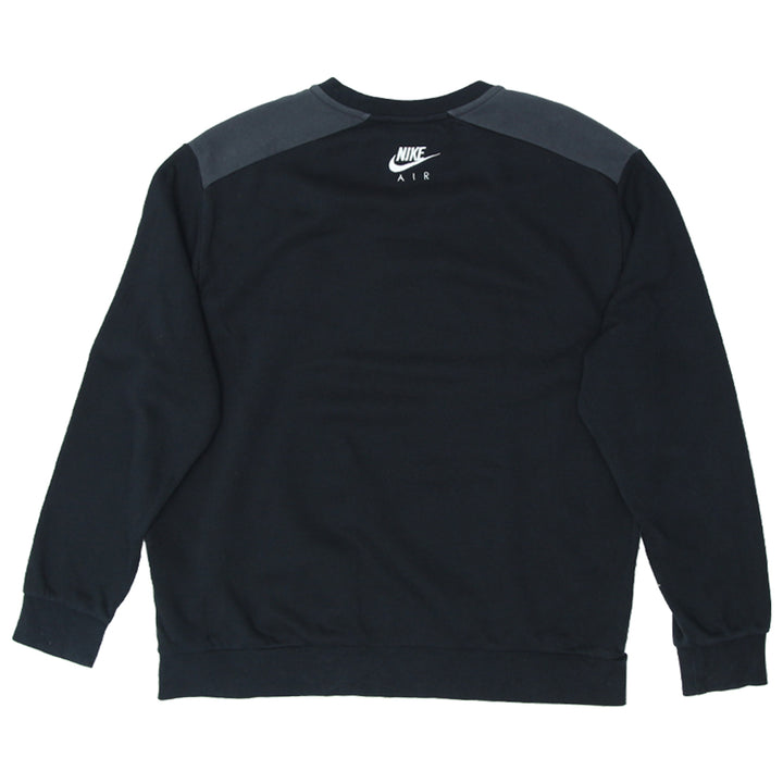 Mens Nike Air Black Crewneck Sweatshirt - Fashion Rerun Vintage Migration_Sweaters