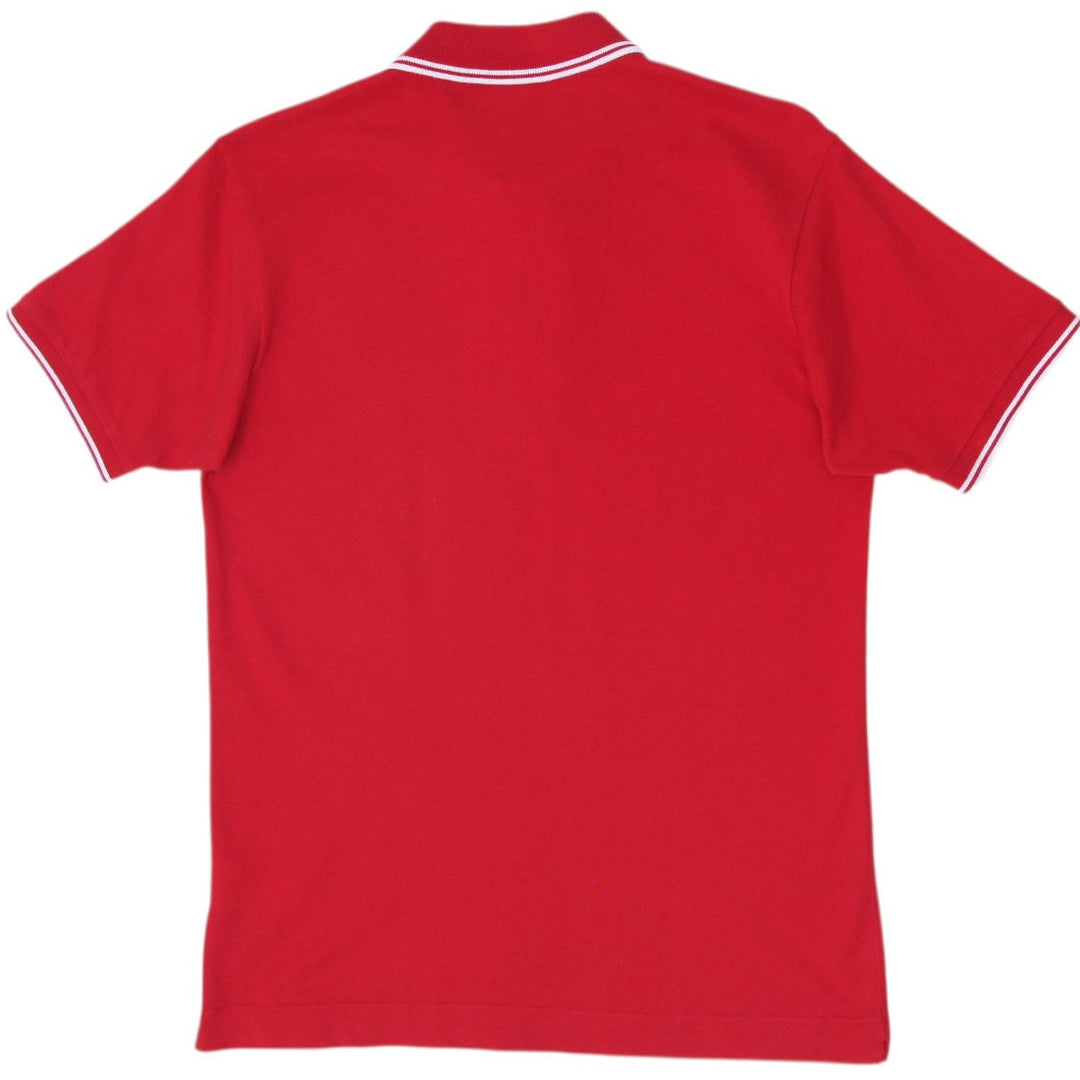 Mens Lacoste Red Classic Fit Short Sleeve Polo T-Shirt