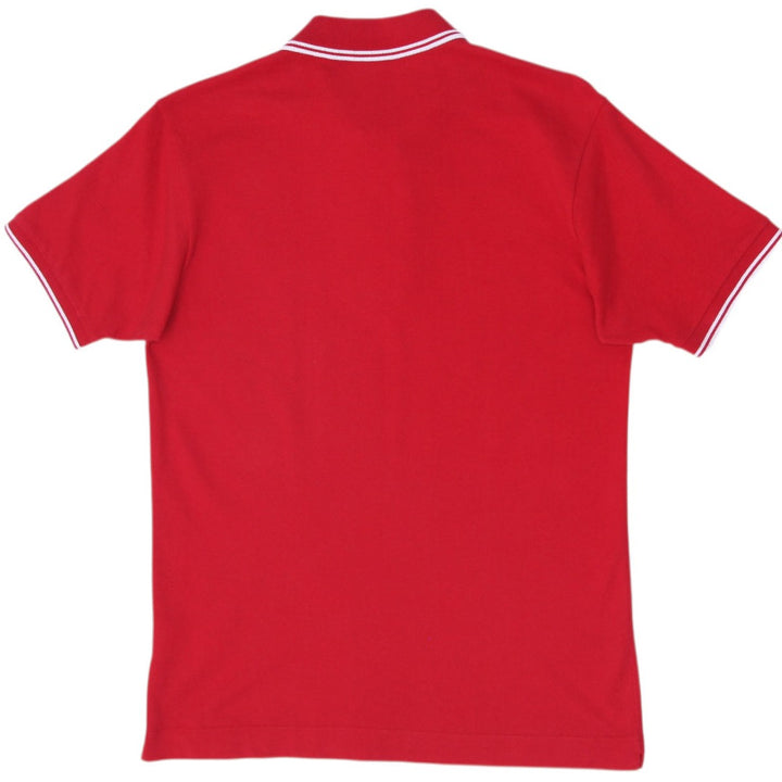 Mens Lacoste Red Classic Fit Short Sleeve Polo T-Shirt