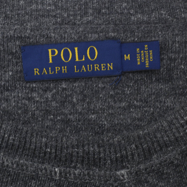 Mens Polo Ralph Lauren Sweater Gray Knitwear M | Migration_Jumper & Knitwear RL Collection - Back View | Fashion Rerun