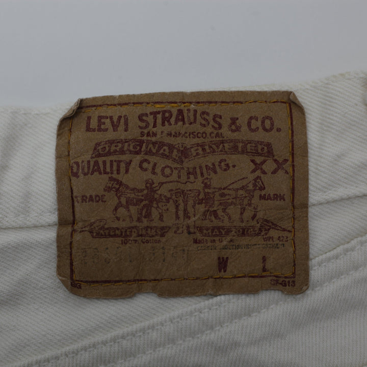 Levi's Off White Straight Jeans Size 13 | Migration_Jeans MJ DROP - Alternate View | Fashion Rerun
