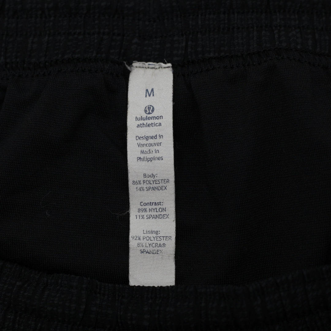 Mens Lululemon Pace Breaker Style Lined Workout Shorts Size M