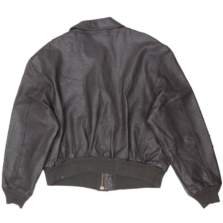 Vintage Cooper Commemorative A-2 Flight Leather Jacket Made In USA | Migration_Jacket UAENAT40 - Side View | Fashion Rerun
