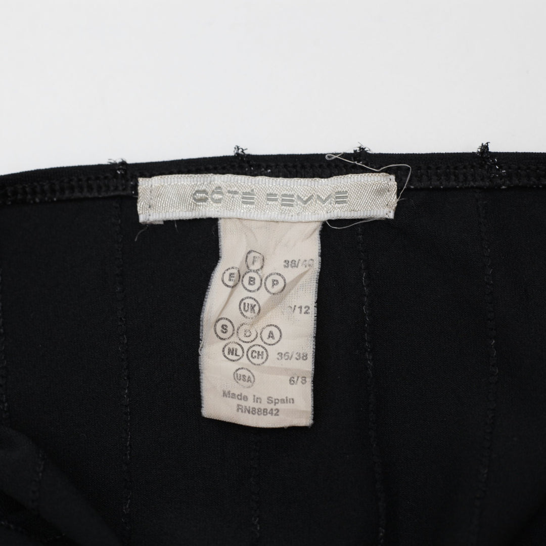 Y2K Ladies Côté Femme Shimmer Halter Neck Top Size s