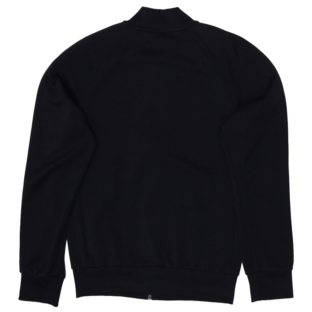 Mens Embroidered Adidas Sleeve Stripes Zipper Jacket