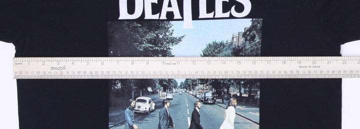 Mens Beatles Abbey Road Graphic Music Band T-Shirt Size L