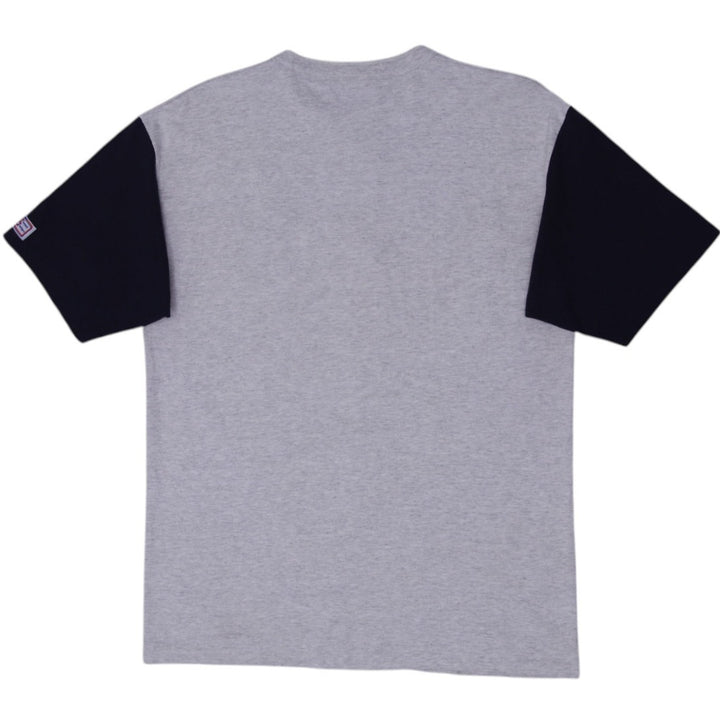 Vintage 90's Yankees Henley T-Shirt Made in USA Size L | Migration_T-Shirts - Side View | Fashion Rerun