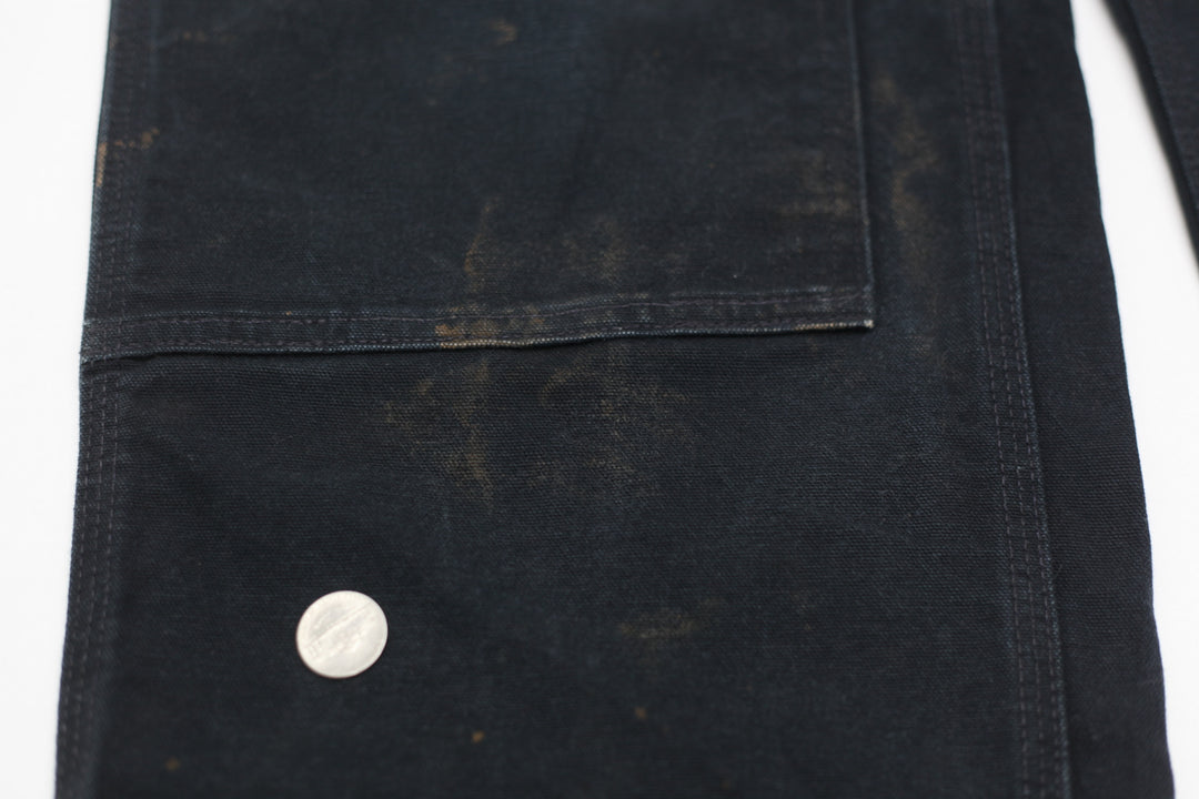 Mens Carhartt B01-BLK Loose Original Fit Double Knee Carpenter Pants Made In USA - Fashion Rerun Vintage Migration_Pants