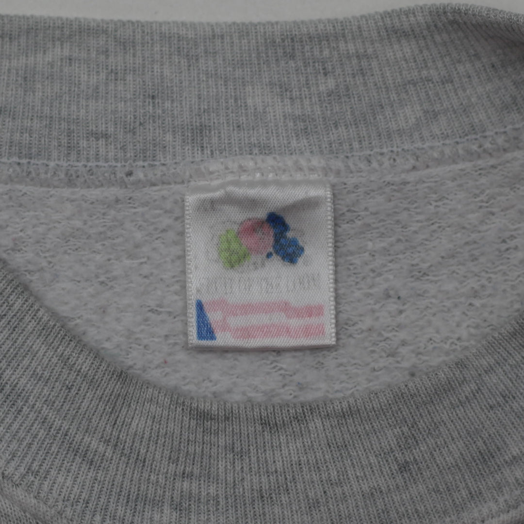 Vintage Chicago Bulls Masters Of The Rings 3-Peat Sweatshirt Fruit of the Loom Gray - Fashion Rerun Vintage Migration_Sweaters