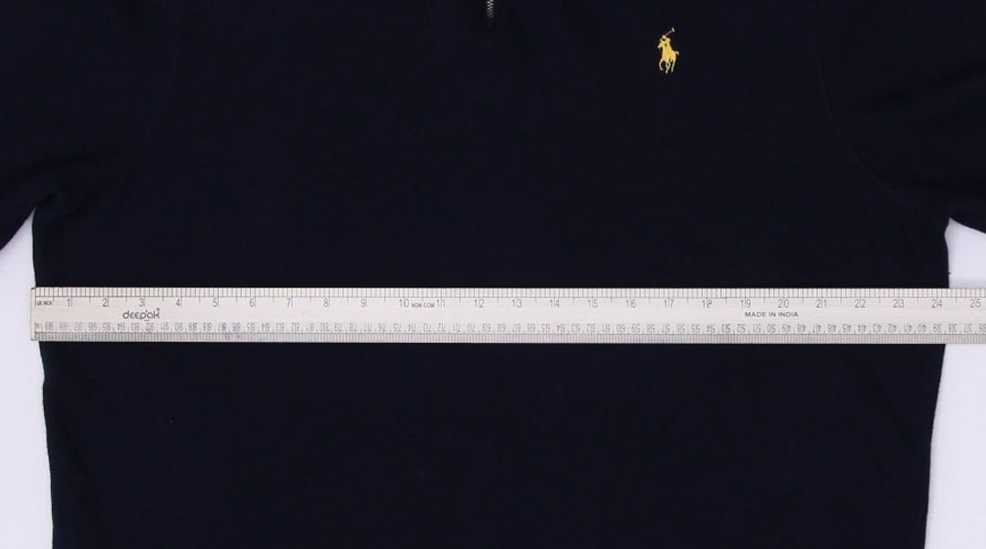 Mens Polo By Ralph Lauren Quarter Zip Knitted Sweater