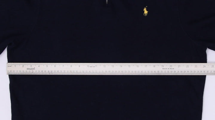 Mens Polo By Ralph Lauren Quarter Zip Knitted Sweater