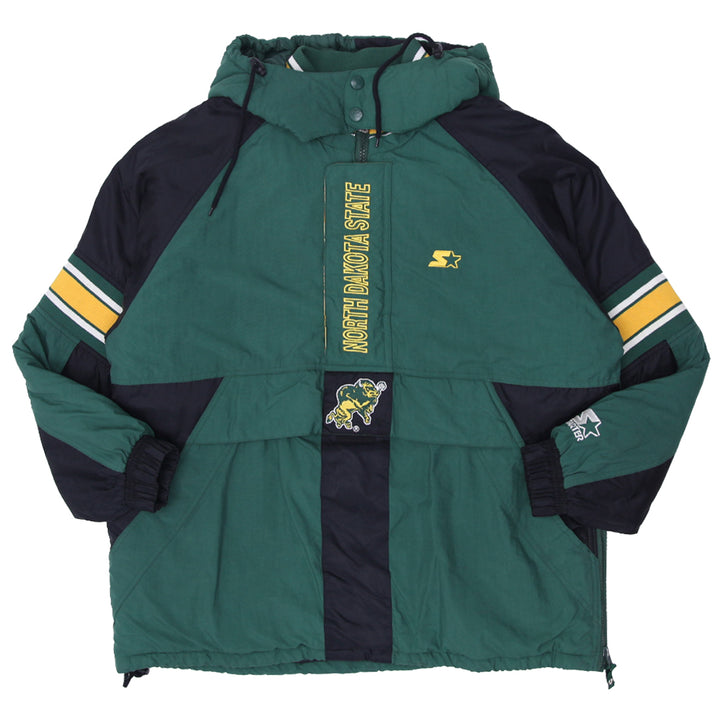 Vintage Starter North Dakota State Hooded Jacket L - Fashion Rerun Vintage Migration_Jacket