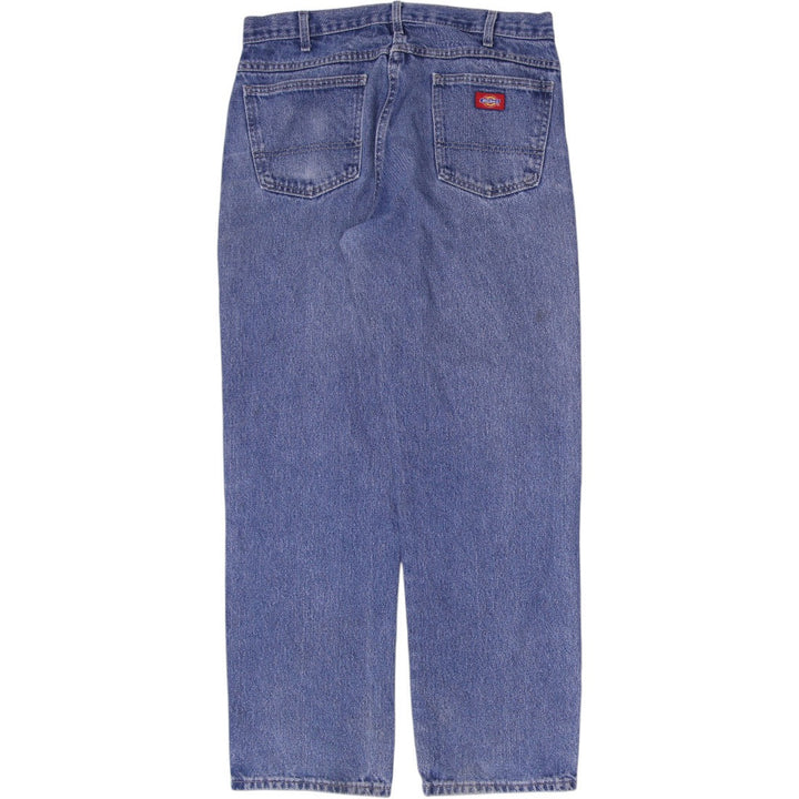 Mens Dickies B13293SNB Relaxed Fit Denim Jeans Size 34x32 | Migration_Jeans - Side View | Fashion Rerun