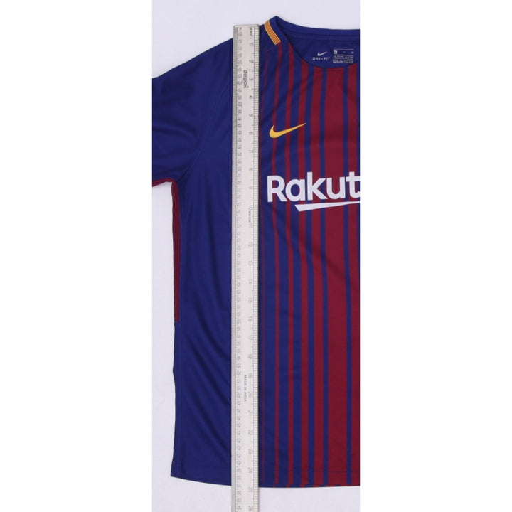 Youth Boys Nike FC Barcelona 2017-18 Home Football Soccer Jersey XL | Migration_Jerseys - View 7 | Fashion Rerun