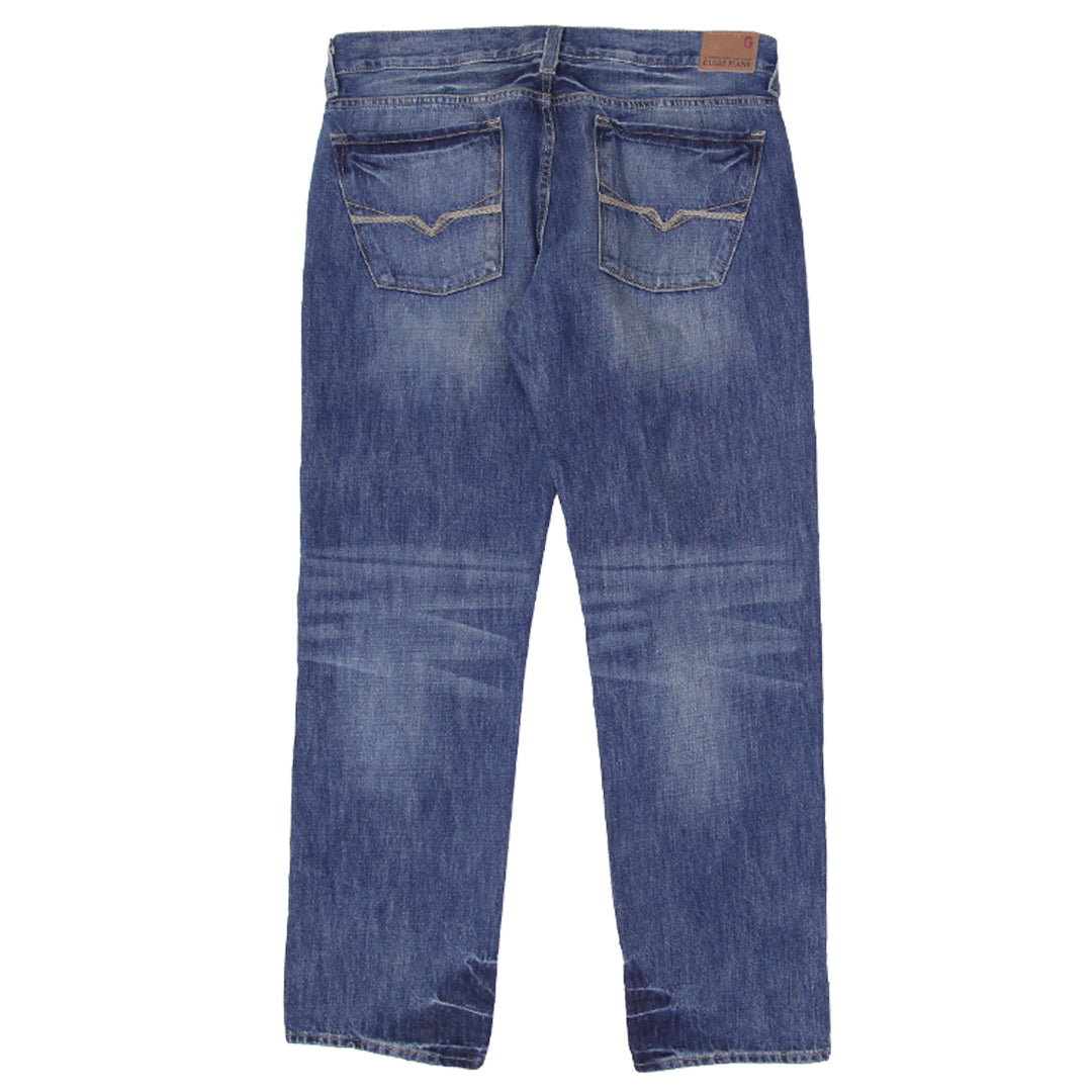 Mens Guess Rebel Straight Leg Jeans