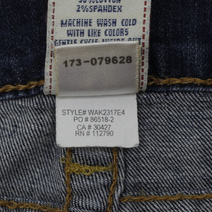 Y2K Ladies Flap Pocket Flare Jeans Size 28