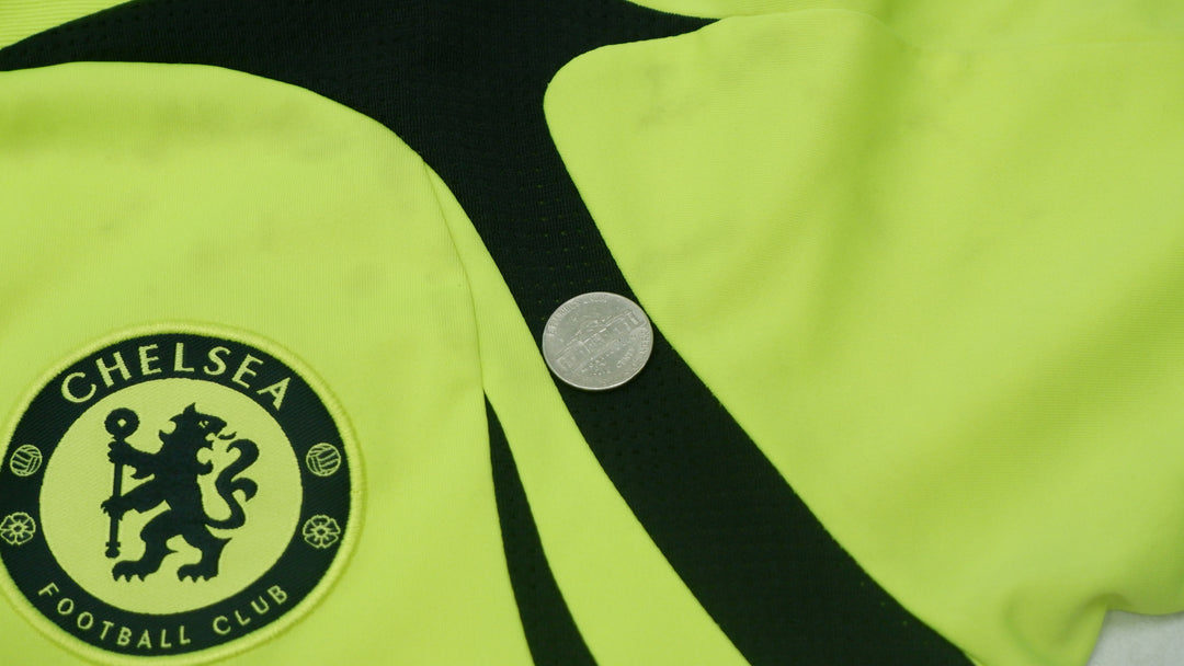 Mens 2007/08 Chelsea Away Football Shirt Adidas Soccer Jersey