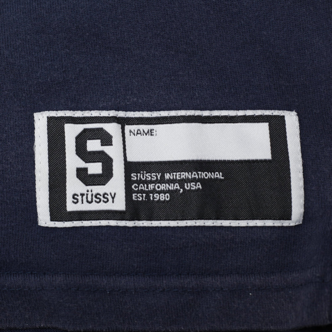 Stussy Logo Patch Rugby Athletic Shirt Size XL | Migration_Shirts SW COLLECTION - Detail View | Fashion Rerun