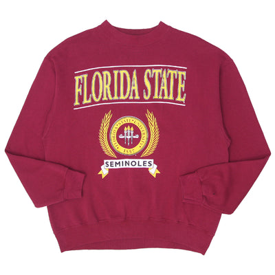 Vintage 90's Florida State Seminoles Sweatshirt, Hanes Made In USA XL - Fashion Rerun Vintage Migration_Sweaters
