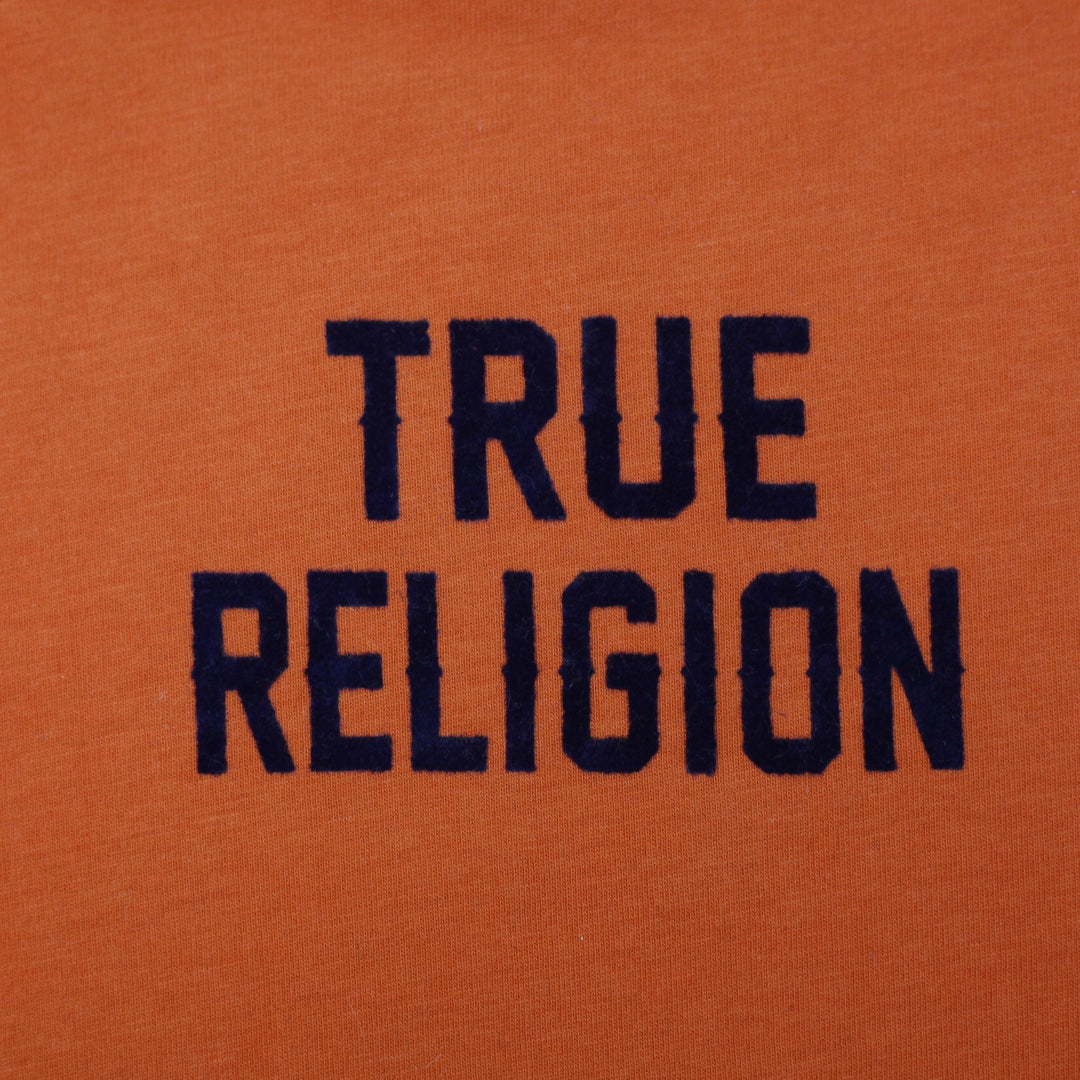 Mens True Religion OG Buddha Brand graphic T-Shirt Size 2XL