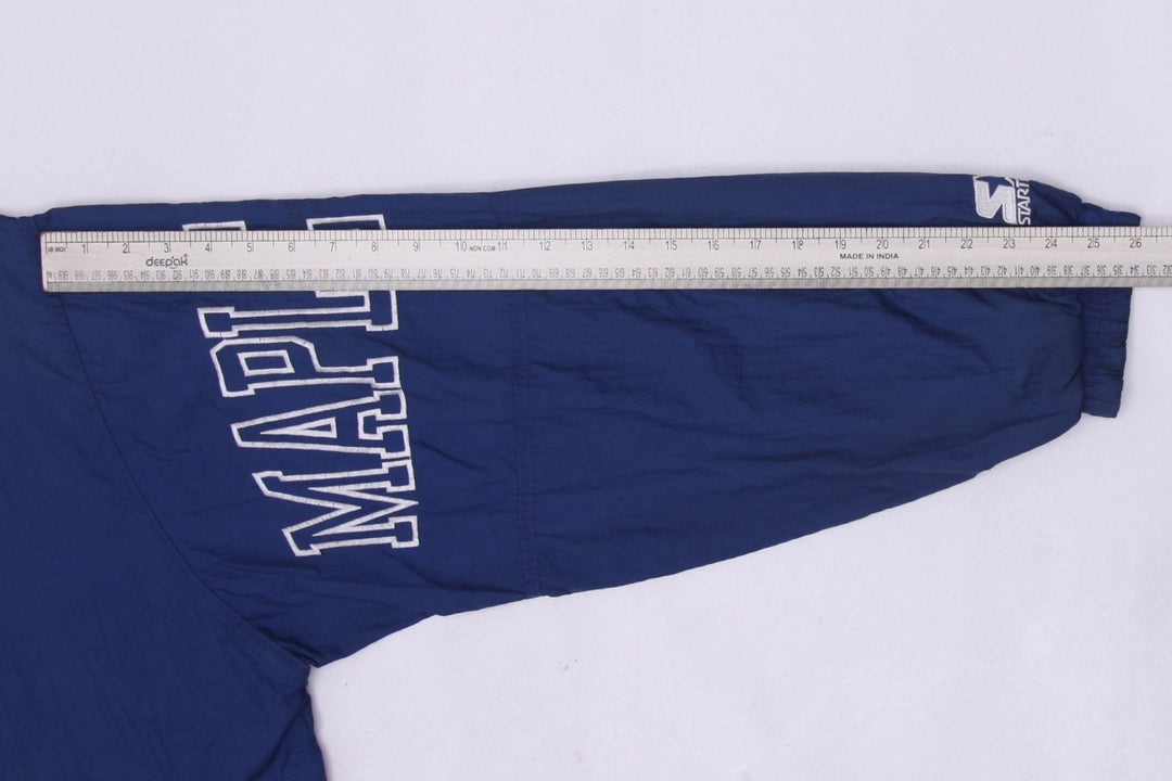 Vintage Mens Starter 90s Toronto Maple Leafs Starter Windbreaker Jacket