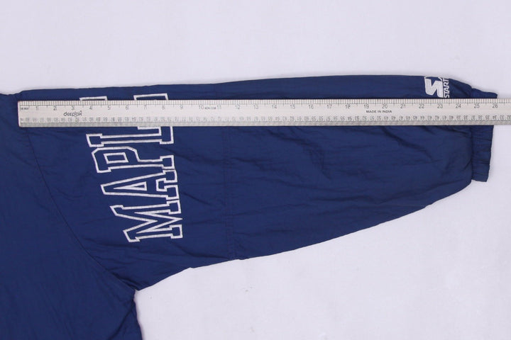 Vintage Mens Starter 90s Toronto Maple Leafs Starter Windbreaker Jacket