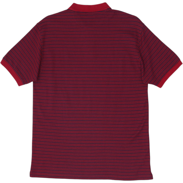 Vintage 90s Chaps Ralph Lauren Striped Polo T-Shirt Size L