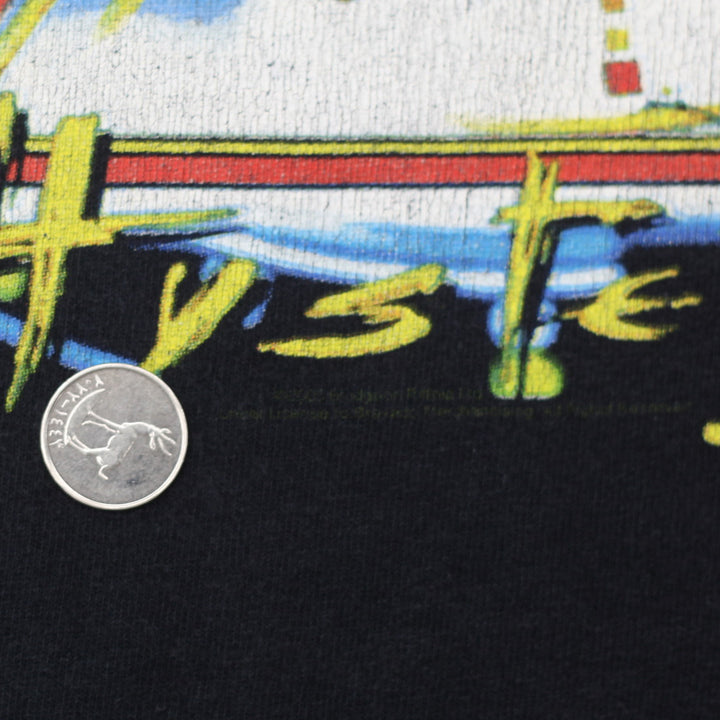 Vintage Def Leppard Hysteria Tour T-Shirt Black Anvil 2X - Fashion Rerun Vintage Migration_T-Shirt