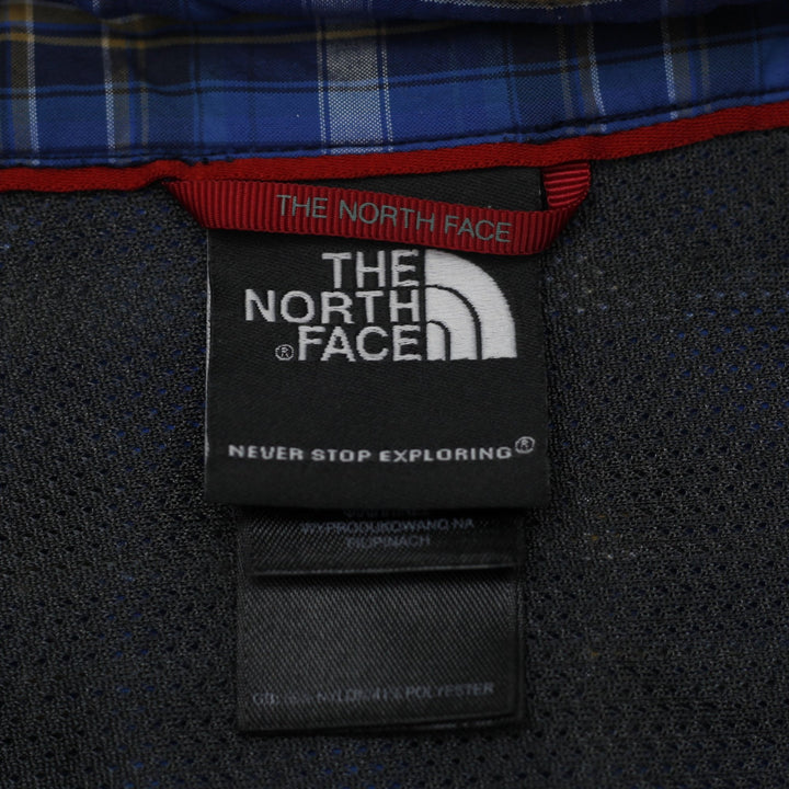 Mens The North Face Plaid Button Up Short Sleeve Shirt Size M