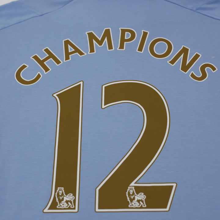 2012 Umbro Manchester City Champions Home Soccer Jersey Size 48 | Migration_Jerseys - View 7 | Fashion Rerun