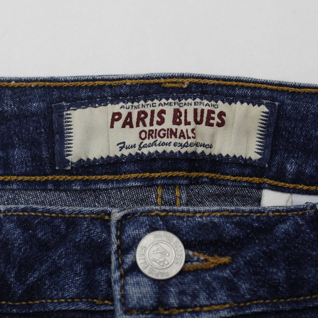 Y2K Ladies Paris Blues Low-Rise Sandwashed Flare Jeans Size 9