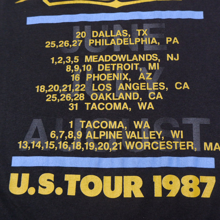 Vintage Boston Third Stage Tour T-Shirt 1987 U.S. Tour