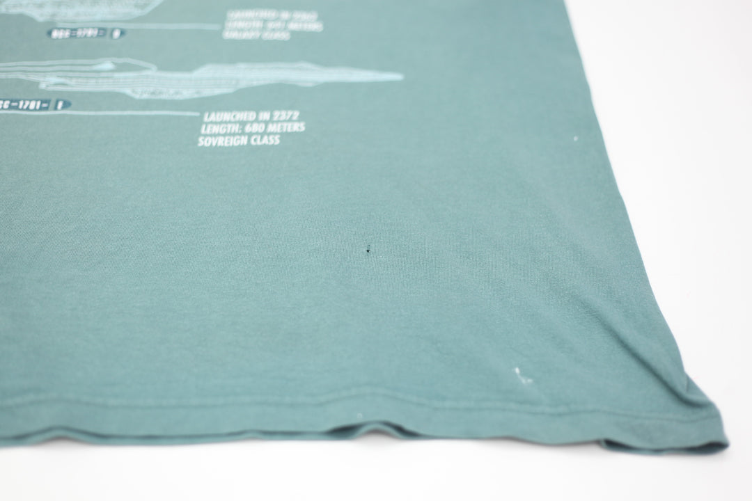 1998 Vintage Star Trek U.S.S. Enterprise T-Shirt XL