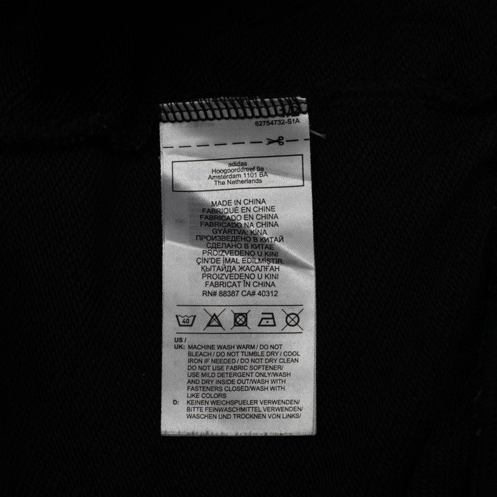 Ladies Adidas Originals Lock-Up Track Jacket Black White Size S