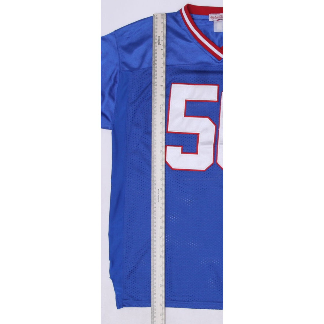Vintage Mitchell & Ness Lawrence Taylor Jersey # 56 Blue NFL 1990 | Migration_Jerseys - View 6 | Fashion Rerun