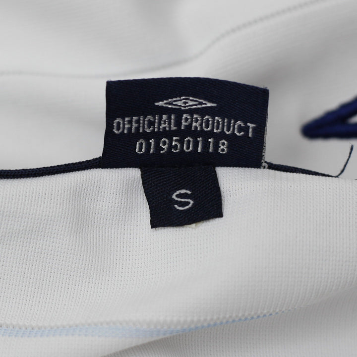 Mens Umbro England Soccer Jersey White Red Team Logo ' 03-05 | Migration_Jerseys - Alternate View | Fashion Rerun