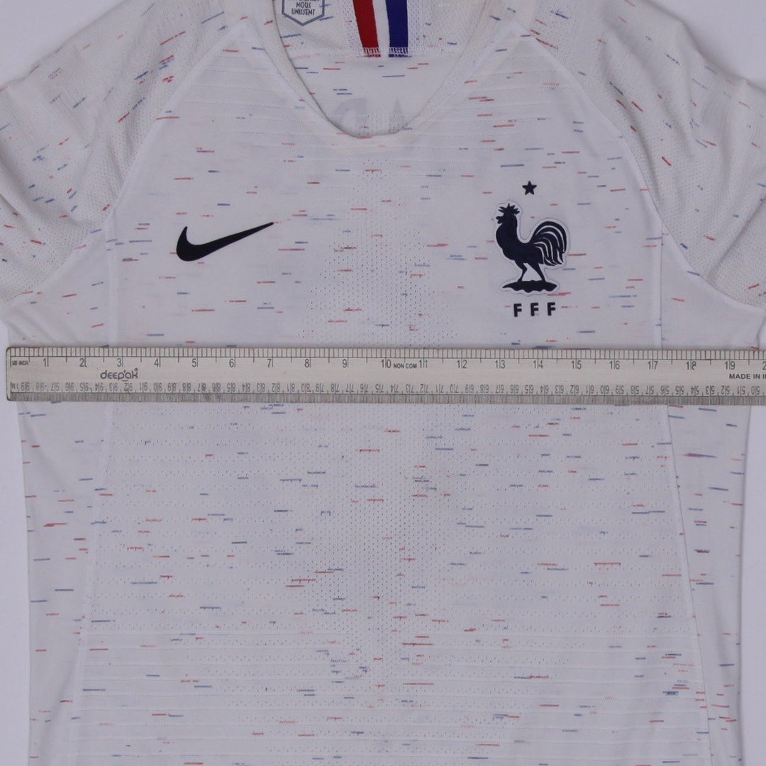 Mens Nike Soccer Jersey White 2018 Graphic FFF Team