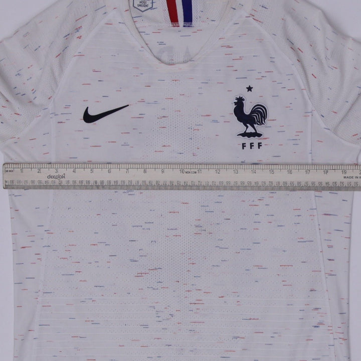 Mens Nike Soccer Jersey White 2018 Graphic FFF Team