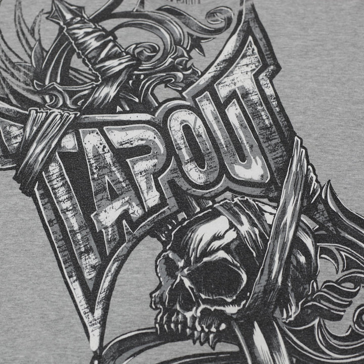 Y2K Mens Skull & Sword Graphic T-Shirt Size M
