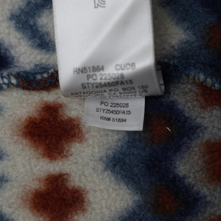 Mens Patagonia Synchilla Snap-T Pullover Fleece Pullover Jacket Size S
