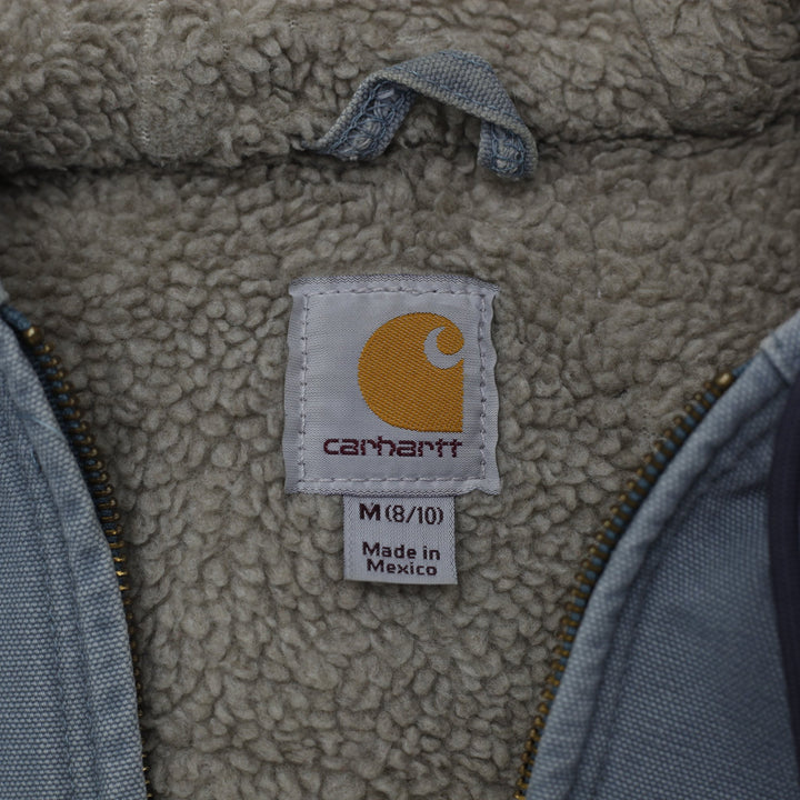 Ladies Carhartt WJ141-131 Sandstone Duck Sherpa Lined Sierra Hooded Jacket M | Migration_Jackets WW Collectio | Fashion Rerun