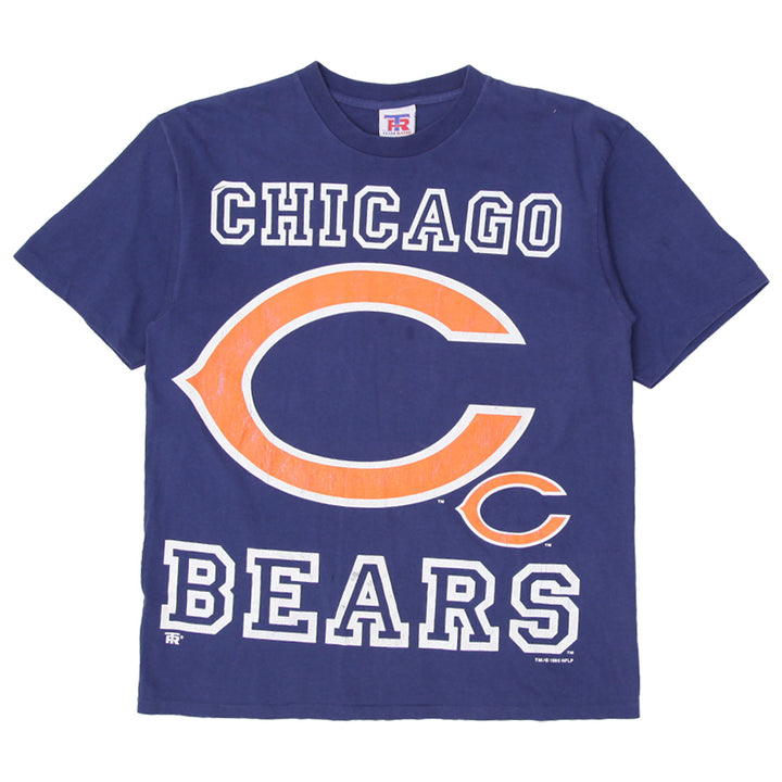 Vintage Team Rated Chicago Bears Team T-Shirt Single Stitch Made in USA