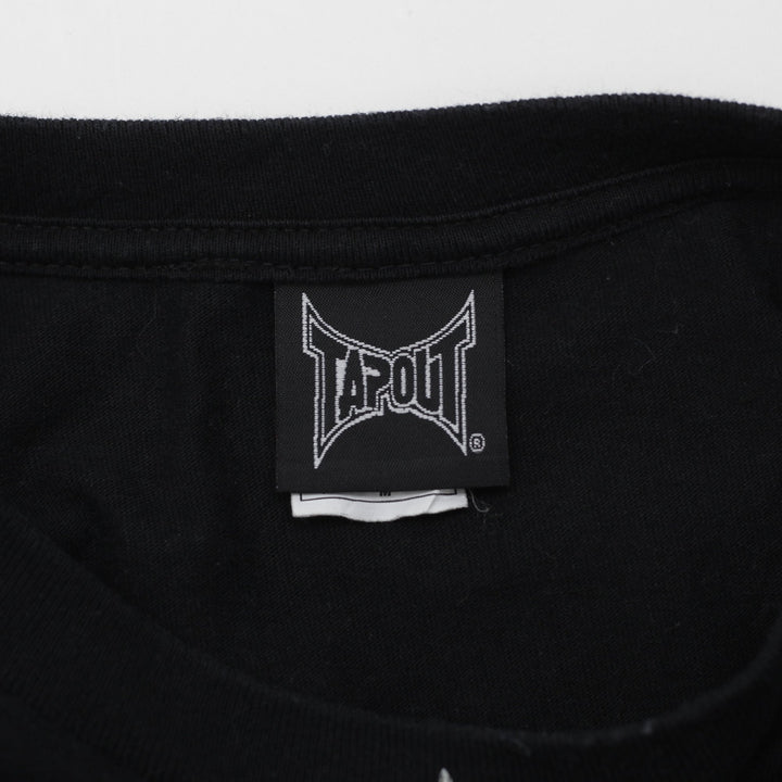 Y2K Mens Tapout Charles Lewis Jr Believe Angel Wings UFC T-Shirt Size M | Migration_T-Shirts - Back View | Fashion Rerun