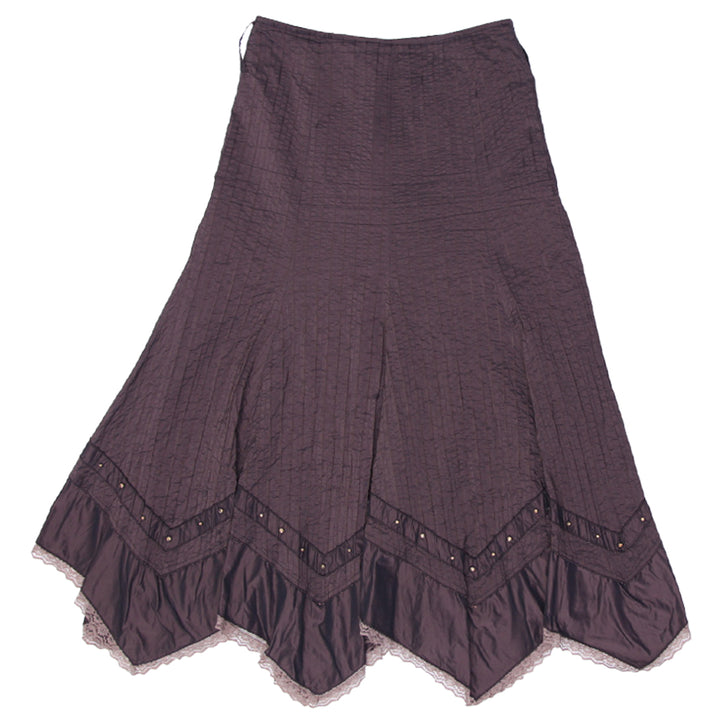 Y2K Ladies Le Mirage Flared Long Skirt